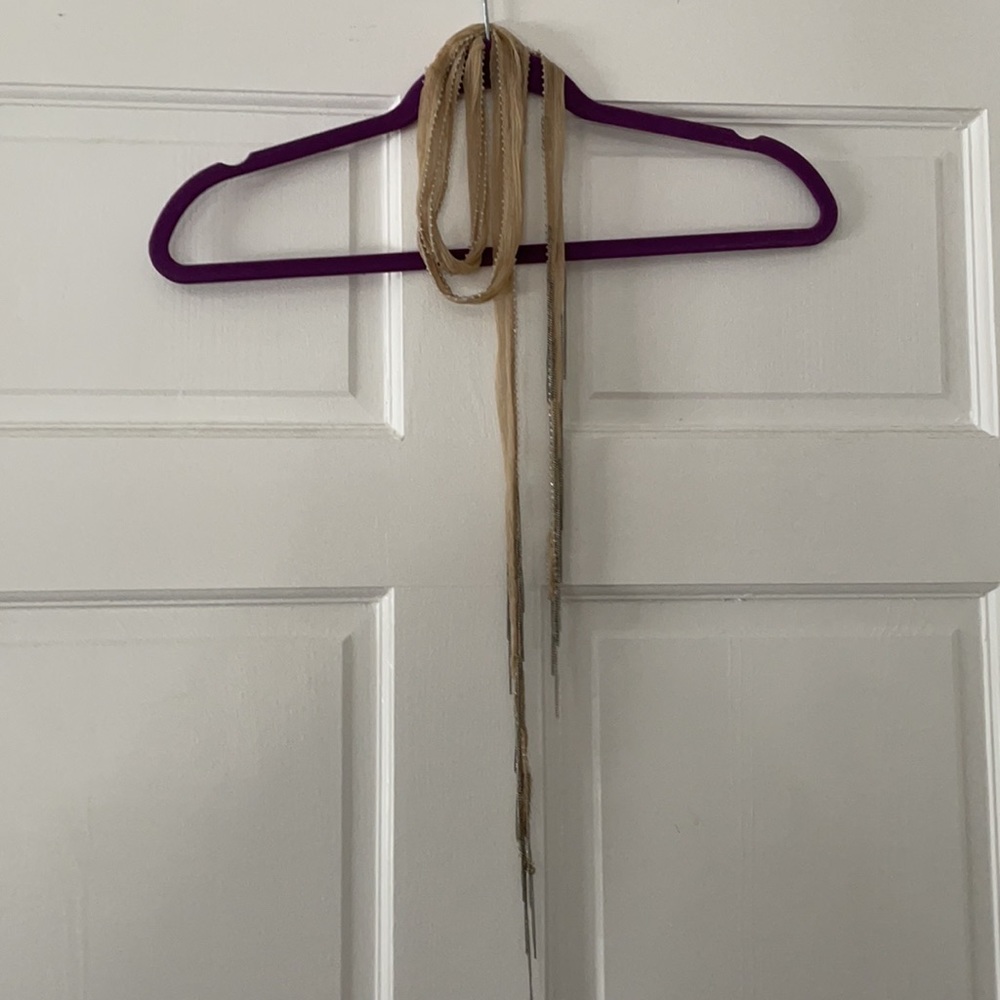 Chan Luu scarf wrap necklace